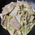 ちょこcake's cooksnap of when they made キャベツと豚肉の塩胡椒レモン炒め.