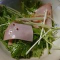 ごんべい君's cooksnap of when they made 水菜とハムの粒マスタードサラダ.