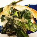 くま五郎's cooksnap of when they made あと一品に☆空心菜とちくわのサラダ.
