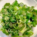 ぽっぽ5's cooksnap of when they made オクラネギ塩冷奴.