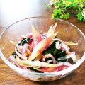 mami＊s's cooksnap of when they made ワカメとみょうが酢漬けの酢の物.