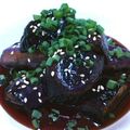にこぱー's cooksnap of when they made 焼きナスの甘辛トロトロ煮.
