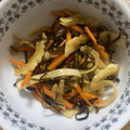 おぐも's cooksnap of when they made 大根の皮の塩昆布炒め☆切り方が決め手！.