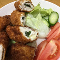 まろぴ～ぬ's cooksnap of when they made ☆大葉とチーズのとりささみフライ☆.