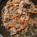クック99U2X7☆'s cooksnap of when they made 簡単！我が家のもやし炒め♪.