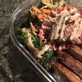 栗丸うさぎ's cooksnap of when they made ほうれん草としめじのごまポン酢和え.