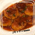 ♪キッチンmama's cooksnap of when they made 卯の花リメイク①ケチャップあんの肉だんご.