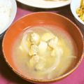mmameco's cooksnap of when they made アサリのむき身と玉葱の味噌汁.