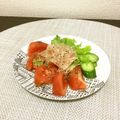 ☆こまっと☆'s cooksnap of when they made トースターで簡単薄皮むき♡トマトオニオン.
