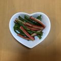 HAmom's cooksnap of when they made 簡単☆カニカマとピーマンの炒め物.