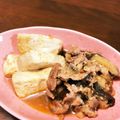 mikutasu's cooksnap of when they made ナスと木綿豆腐のピリ辛豚コマ炒め煮.