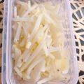 komugiko4's cooksnap of when they made 細切りじゃが芋の塩レモン炒め✿.