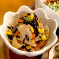 中村ベーカリー's cooksnap of when they made 作り置き♬ツナ缶ひじきれんこんゴマ酢和え.