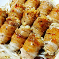 クック87HFDZ☆'s cooksnap of when they made エノキと豆苗の豚肉巻き　甘辛ダレ.