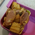 ☆ドキンちゃん☆”'s cooksnap of when they made 魚肉ソーセージと豆腐のふんわり卵焼き炒め.