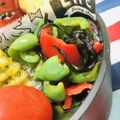 U☆kaoru's cooksnap of when they made 簡単☆ピーマンとパプリカの塩昆布和え.