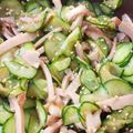 にんにく星人's cooksnap of when they made 冷奴を豪華に♬チャーシュー胡瓜大葉のせ.