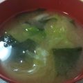 あゆたっくん's cooksnap of when they made レタスのお味噌汁〜ダイエットの味方〜.