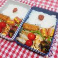 にゃにゃ☆☆☆'s cooksnap of when they made お弁当に可愛いコーンウインナ―♡.