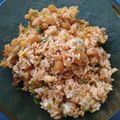 Coちむ's cooksnap of when they made 簡単♡パラパラキムチ炒飯.