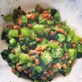 ザッツユッコ's cooksnap of when they made つるむらさきとオクラのネバネバ納豆和え.