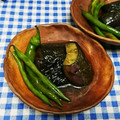 ととろ＆めい's cooksnap of when they made めんつゆで簡単♪なすといんげんの煮浸し.