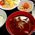 ルぴあ's cooksnap of when they made ほっこり簡単✿ビーツの赤だし✿.