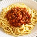bacha3's cooksnap of when they made トマト缶で！簡単＊本格ミートソース.