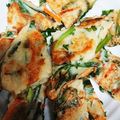 クックPB65GY☆'s cooksnap of when they made 簡単節約！もっちりニラ豆腐チヂミたれ2種.