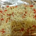 T0moco's cooksnap of when they made 安くて美味しい！ちくわの明太チーズ焼き.