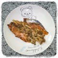 ＨＯ☆ＭＩ's cooksnap of when they made ☺減塩レシピ♪鮭のマヨマスタード焼き☺.