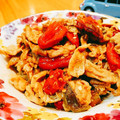 かわゆう1211's cooksnap of when they made 豚とししとうのピリ辛炒め.