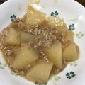 れっか's cooksnap of when they made 大根と豚ひきにくのトロトロそぼろ煮.