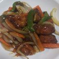 ♪ＦａＦａ♪'s cooksnap of when they made 簡単！チンジャオロース☆唐揚げリメイク.