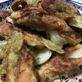 Faiza's cooksnap of when they made 磯部揚げ★天ぷら粉で★ちくわ.