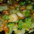 nany44's cooksnap of when they made ぷりっぷり【海老と生ホタテの中華炒め】塩.