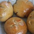 のりこりん's cooksnap of when they made 黒糖バナナパン.