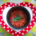 こはっぴ's cooksnap of when they made 冷たい～♫トマトの茶碗蒸し.