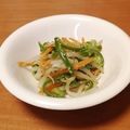 ＊ゆめの＊'s cooksnap of when they made もやしとにんじんピーマンの簡単ナムル.