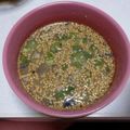 可愛い小鳥たち's cooksnap of when they made 夏バテに☆混ぜるだけ！サバ缶で簡単冷汁.