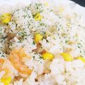 クックA5YB8A☆'s cooksnap of when they made 炊飯器で簡単❤️海老ピラフ♪.