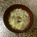 Nappuu's cooksnap of when they made 身体に優しい♡あったかみぞれスープ.