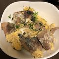 ななめ右naname's cooksnap of when they made 最速！鯖缶卵丼.