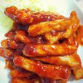 はるかっち１号's cooksnap of when they made 豚カツ肉DEケチャップまみれの竜田揚げ♪.