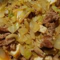 Ｍぱん's cooksnap of when they made ニンニク香る豚肉と厚揚げのピリ辛炒め✩.