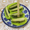 ゆけり３兄弟's cooksnap of when they made キウイの切り方。.
