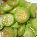 ウクレレおねえさん's cooksnap of when they made ☆副菜に☆へちまのめんつゆおひたし.