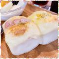 nakamucchi's cooksnap of when they made 夏休みランチ！３つの味のピザ☆ちぎりパン.
