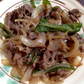 ゃゃッキりん梵's cooksnap of when they made 簡単☆激うまおかず『牛肉としょうが炒め』.