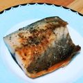 桜月❀咲良mommy's cooksnap of when they made 塩鯖ソテー　黒胡椒で.